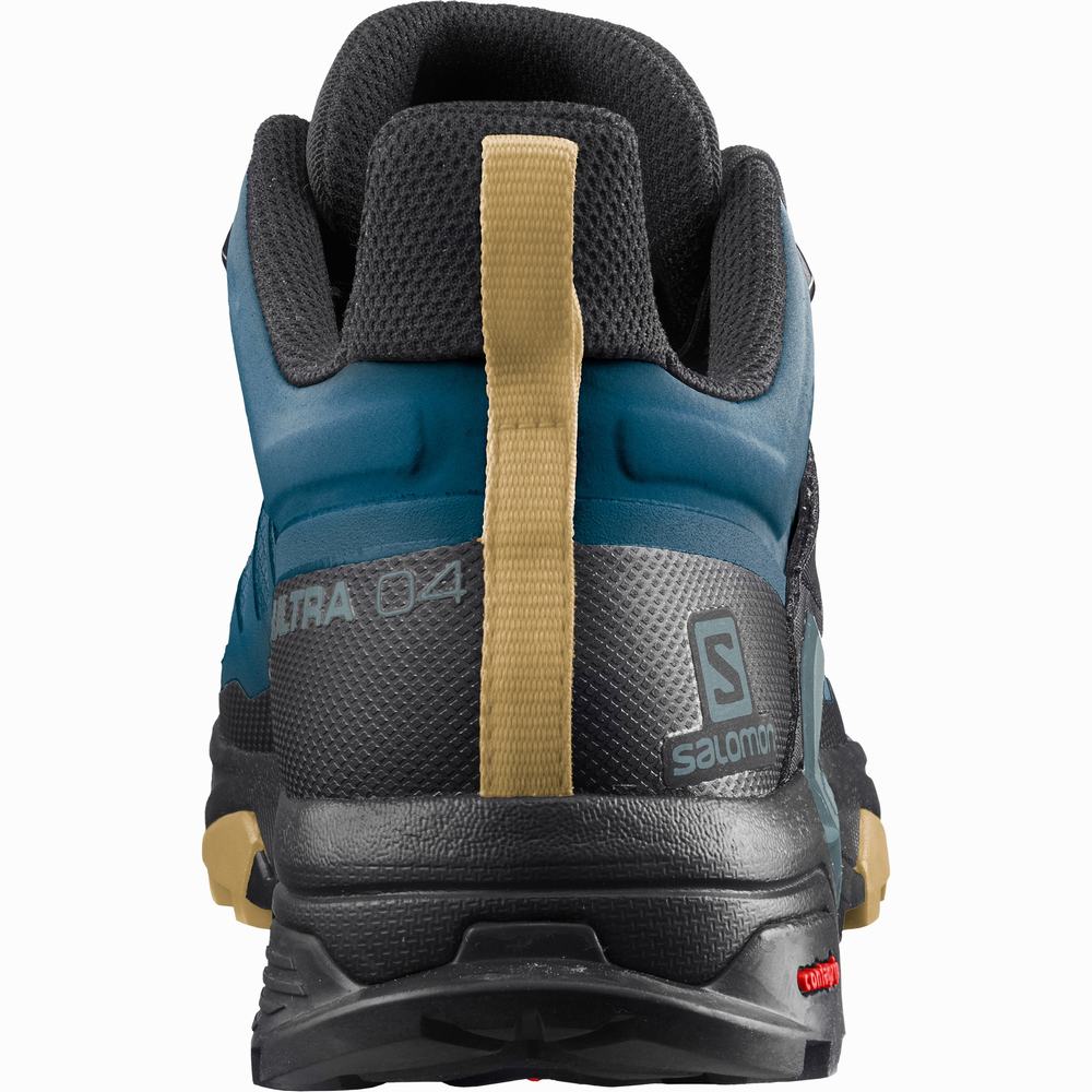 Salomon X Ultra 4 Gore-tex Yürüyüş Ayakkabısı Erkek Blue/Black | Türkiye-9723814