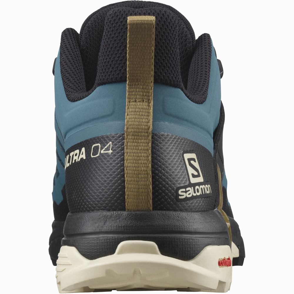 Salomon X Ultra 4 Yürüyüş Ayakkabısı Erkek Blue/Brown | Türkiye-5462798