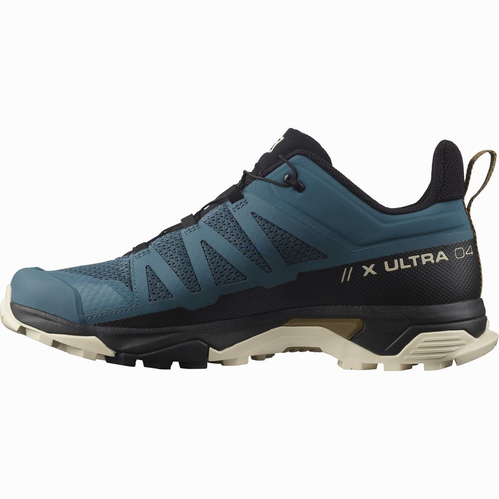 Salomon X Ultra 4 Yürüyüş Ayakkabısı Erkek Blue/Brown | Türkiye-5462798