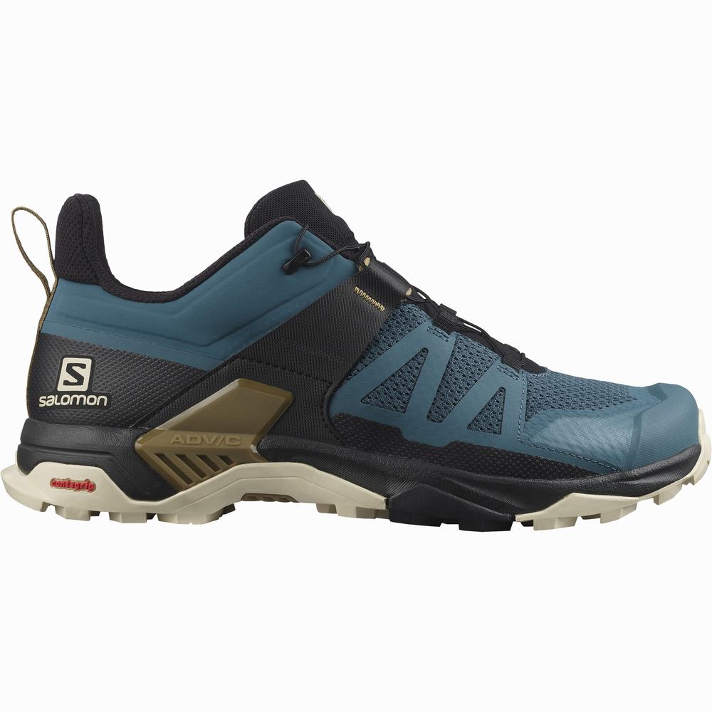 Salomon X Ultra 4 Yürüyüş Ayakkabısı Erkek Blue/Brown | Türkiye-5462798