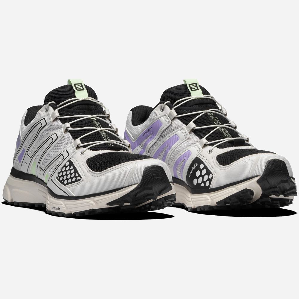 Salomon X-mission 3 Spor Ayakkabı Kadın White/Green/Lavender | Türkiye-6482175