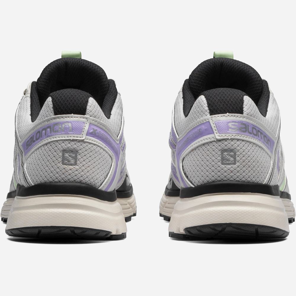 Salomon X-mission 3 Spor Ayakkabı Kadın White/Green/Lavender | Türkiye-6482175