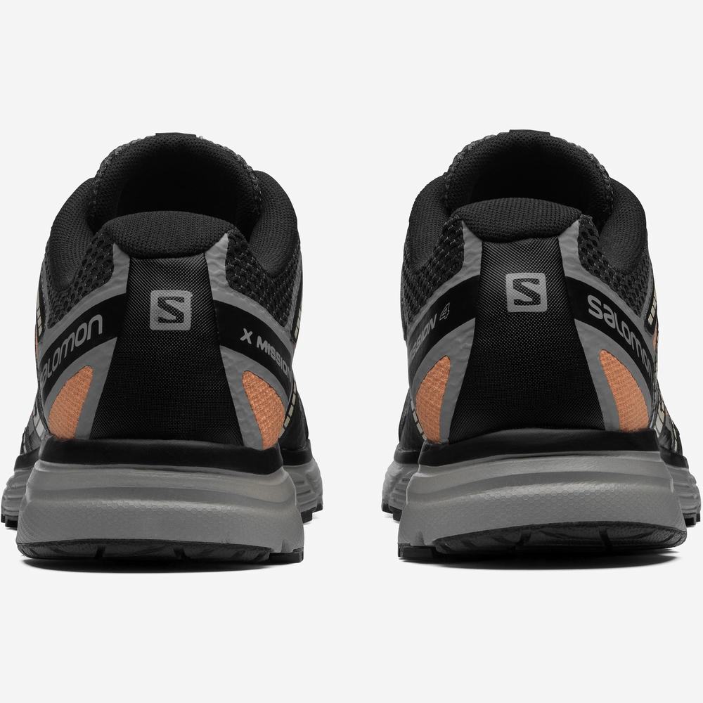 Salomon X-mission 4 Spor Ayakkabı Erkek Black/Orange | Türkiye-5243790