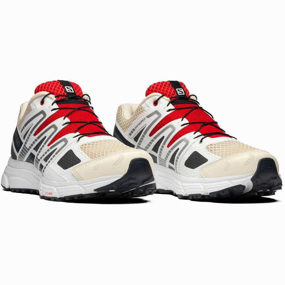 Salomon X-mission 4 Spor Ayakkabı Kadın Khaki/Black/Red | Türkiye-0231697