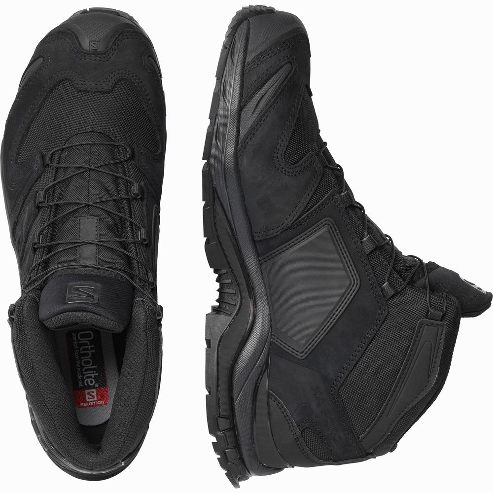 Salomon Xa Forces Mid Cut En Yaklaşım Ayakkabısı Kadın Siyah | Türkiye-4369108