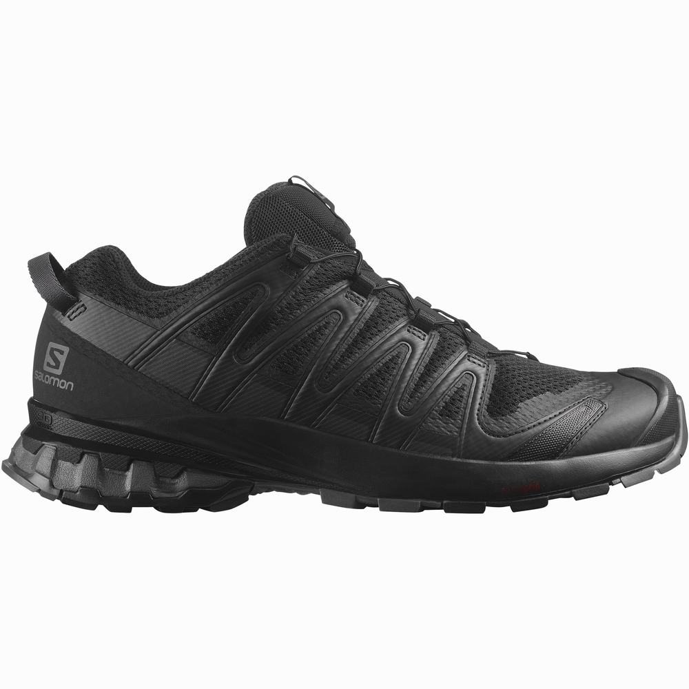 Salomon Xa Pro 3d V8 Geniş Patika Koşu Ayakkabısı Erkek Siyah | Türkiye-9281307