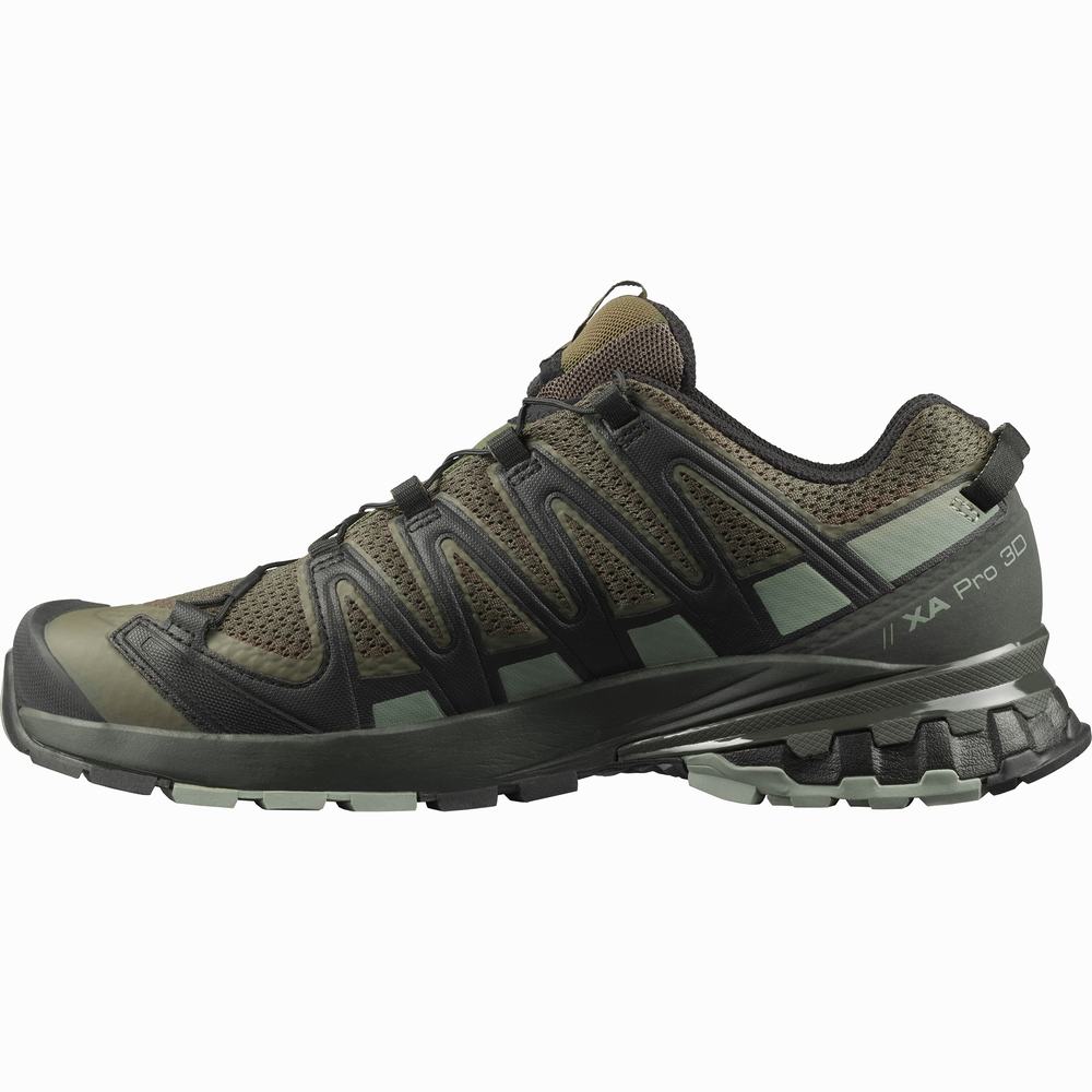 Salomon Xa Pro 3d V8 Geniş Yürüyüş Ayakkabısı Erkek Gri | Türkiye-4861705