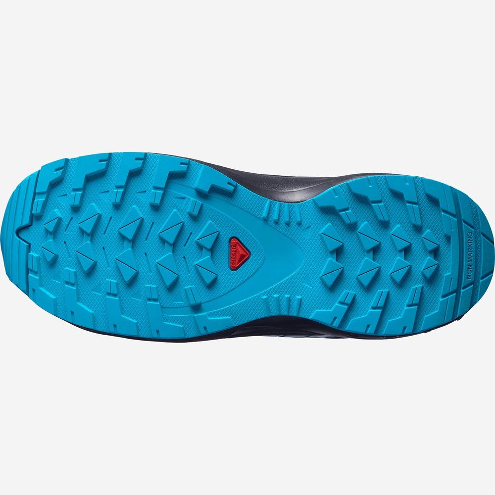 Salomon Xa Pro V8 Mid Cut Climasalomon™ Su Geçirmez Yürüyüş Ayakkabısı Çocuk Siyah | Türkiye-7243086