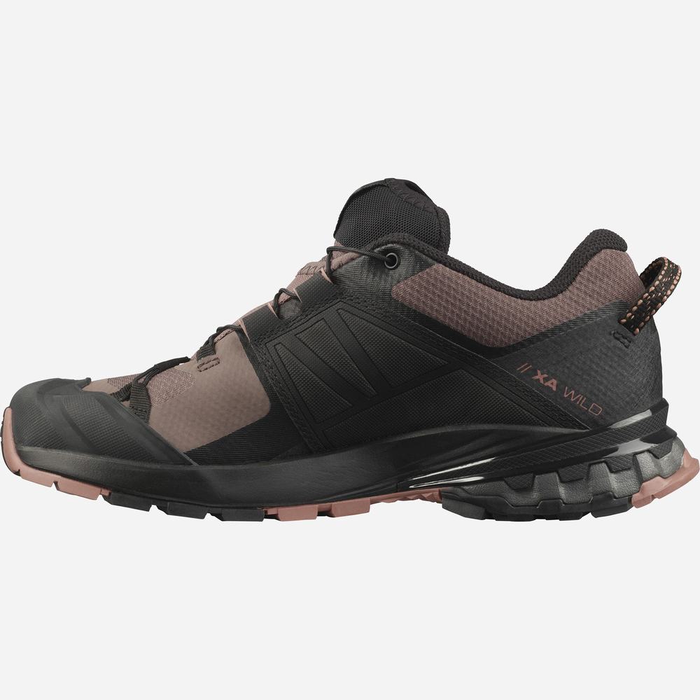 Salomon Xa Wild Patika Koşu Ayakkabısı Kadın Kırmızı | Türkiye-6805234