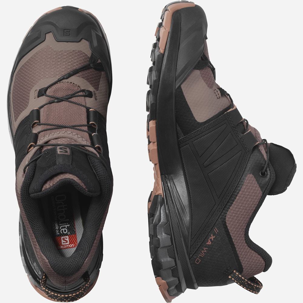 Salomon Xa Wild Patika Koşu Ayakkabısı Kadın Kırmızı | Türkiye-6805234