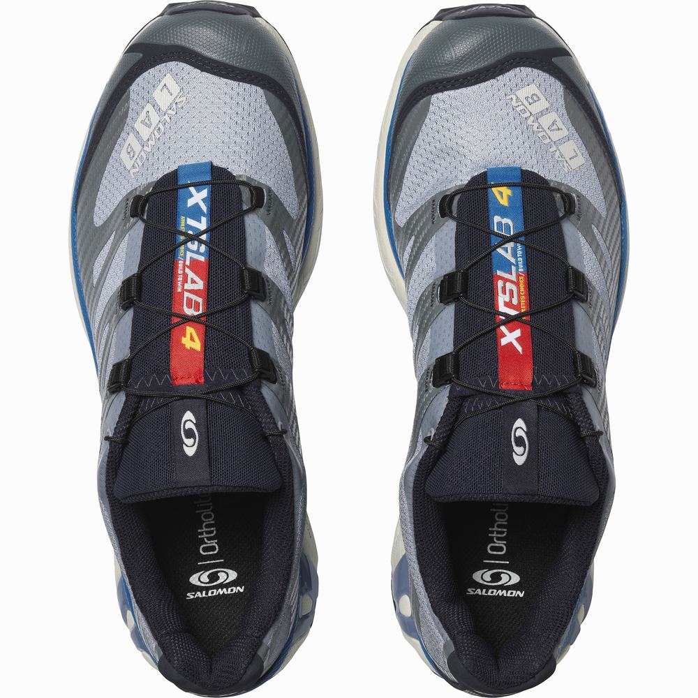 Salomon Xt-4 Spor Ayakkabı Kadın Grey/Blue/Indigo | Türkiye-3896254