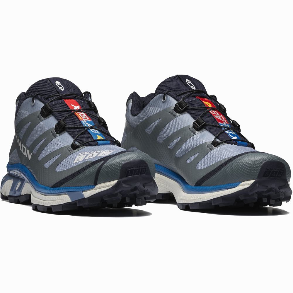 Salomon Xt-4 Spor Ayakkabı Kadın Grey/Blue/Indigo | Türkiye-3896254