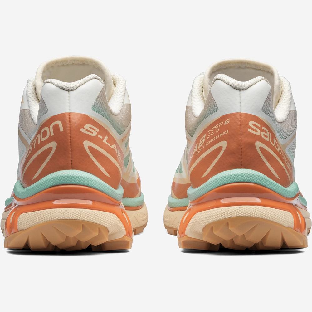 Salomon Xt-6 Skyline Spor Ayakkabı Erkek White/Orange | Türkiye-6087952