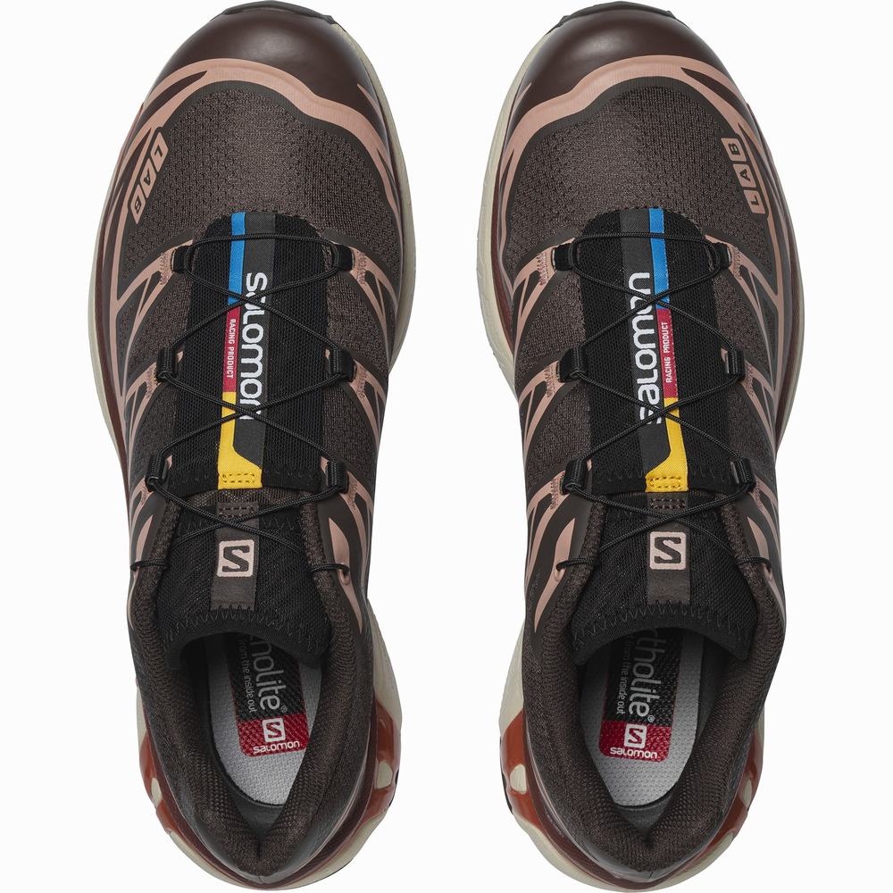 Salomon Xt-6 Spor Ayakkabı Kadın Chocolate/Beige | Türkiye-1604283