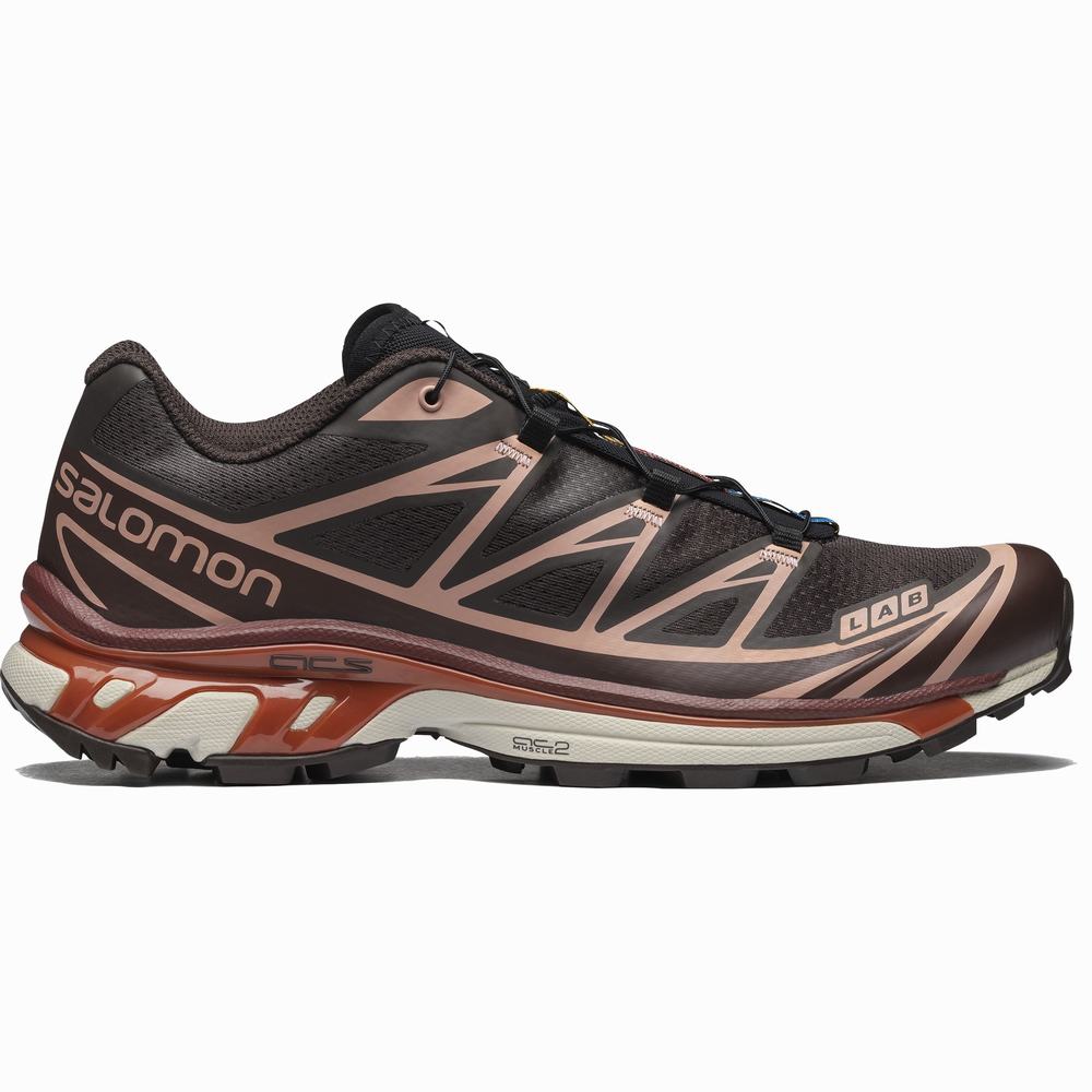 Salomon Xt-6 Spor Ayakkabı Kadın Chocolate/Beige | Türkiye-1604283