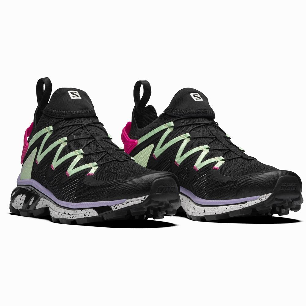 Salomon Xt-rush Spor Ayakkabı Kadın Black/Green/Pink | Türkiye-3194067