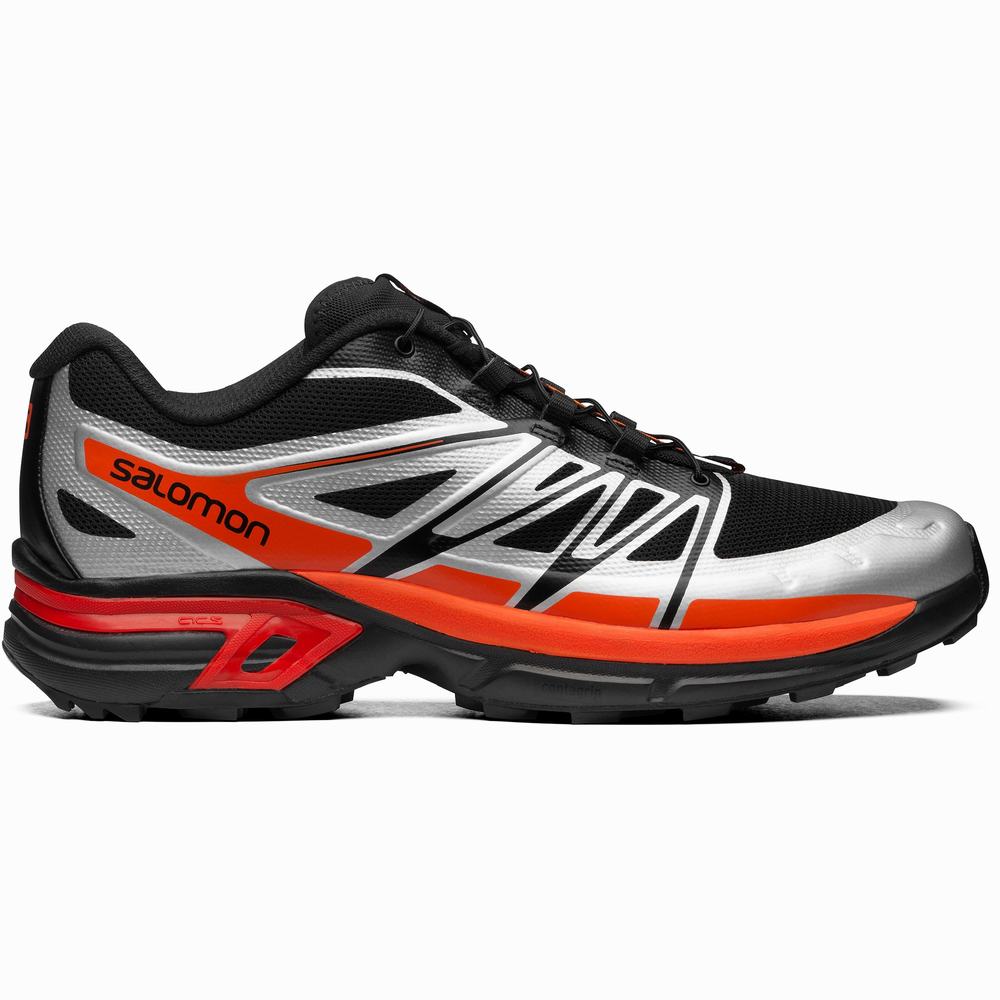 Salomon Xt-wings 2 Spor Ayakkabı Kadın Black/Silver/Orange | Türkiye-0816372