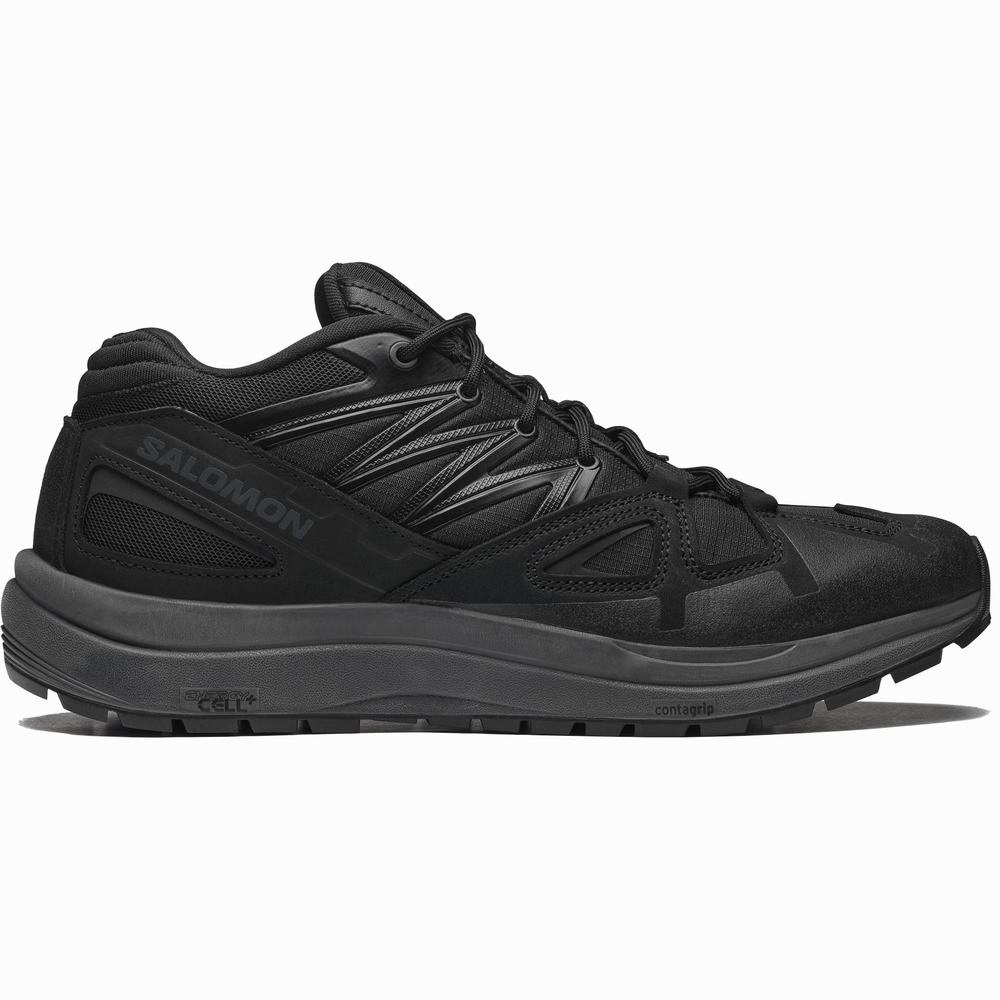 Salomon Odyssey 1 Deri Advanced Spor Ayakkabı Kadın Siyah | Türkiye-2531064