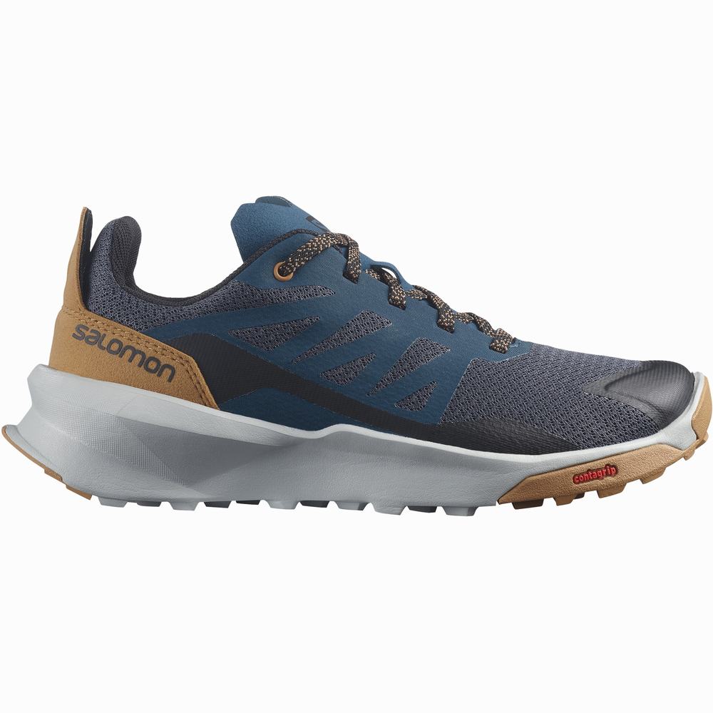 Salomon Patrol Yürüyüş Ayakkabısı Çocuk Blue/Brown | Türkiye-6473908