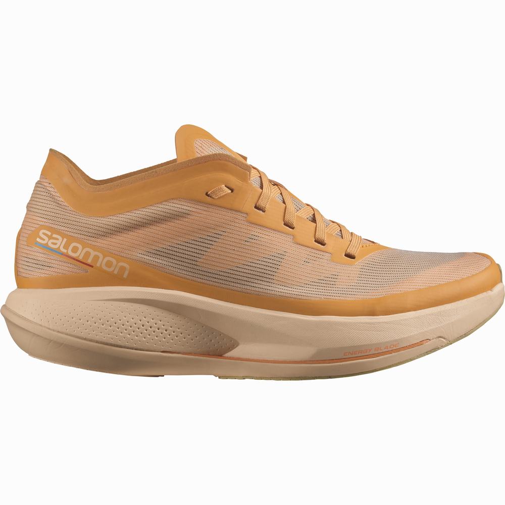 Salomon Phantasm Koşu Ayakkabısı Kadın Orange/Cream/Green | Türkiye-7519208