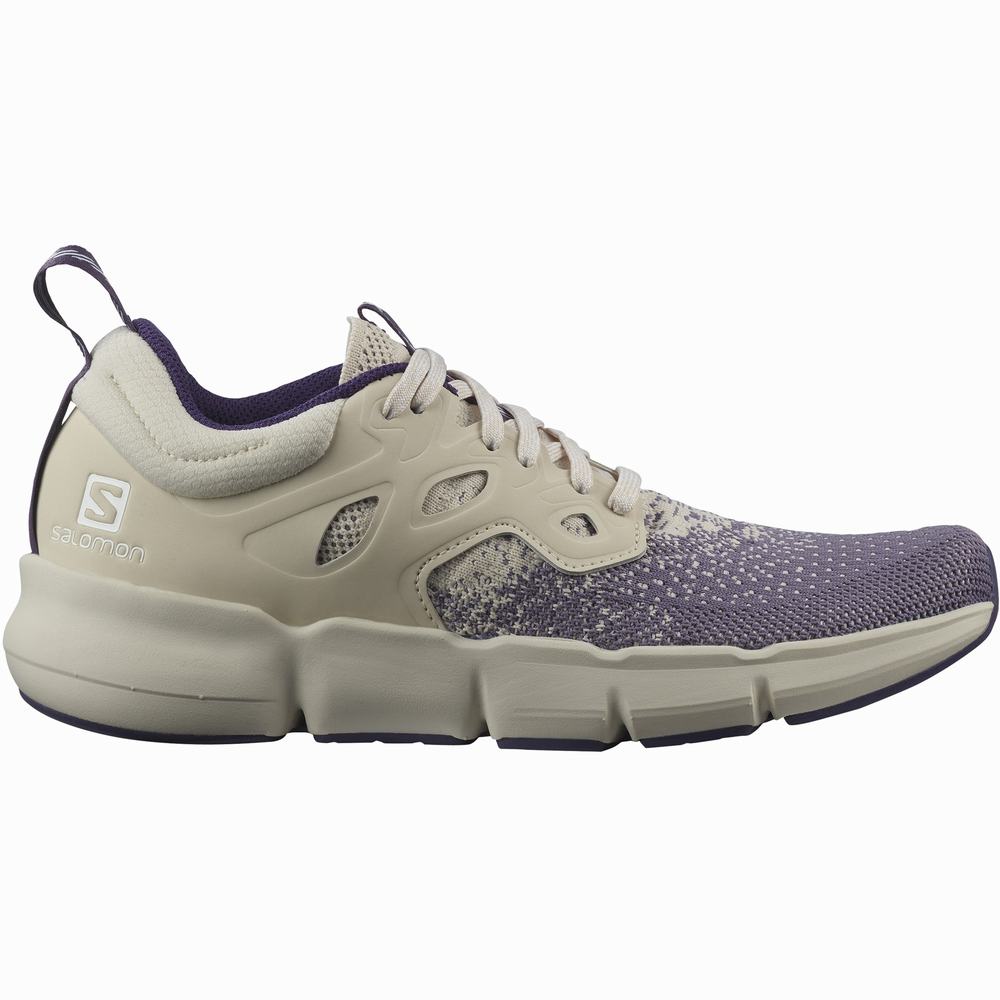 Salomon Predict Soc 2 Koşu Ayakkabısı Kadın Beige/Purple | Türkiye-9628173