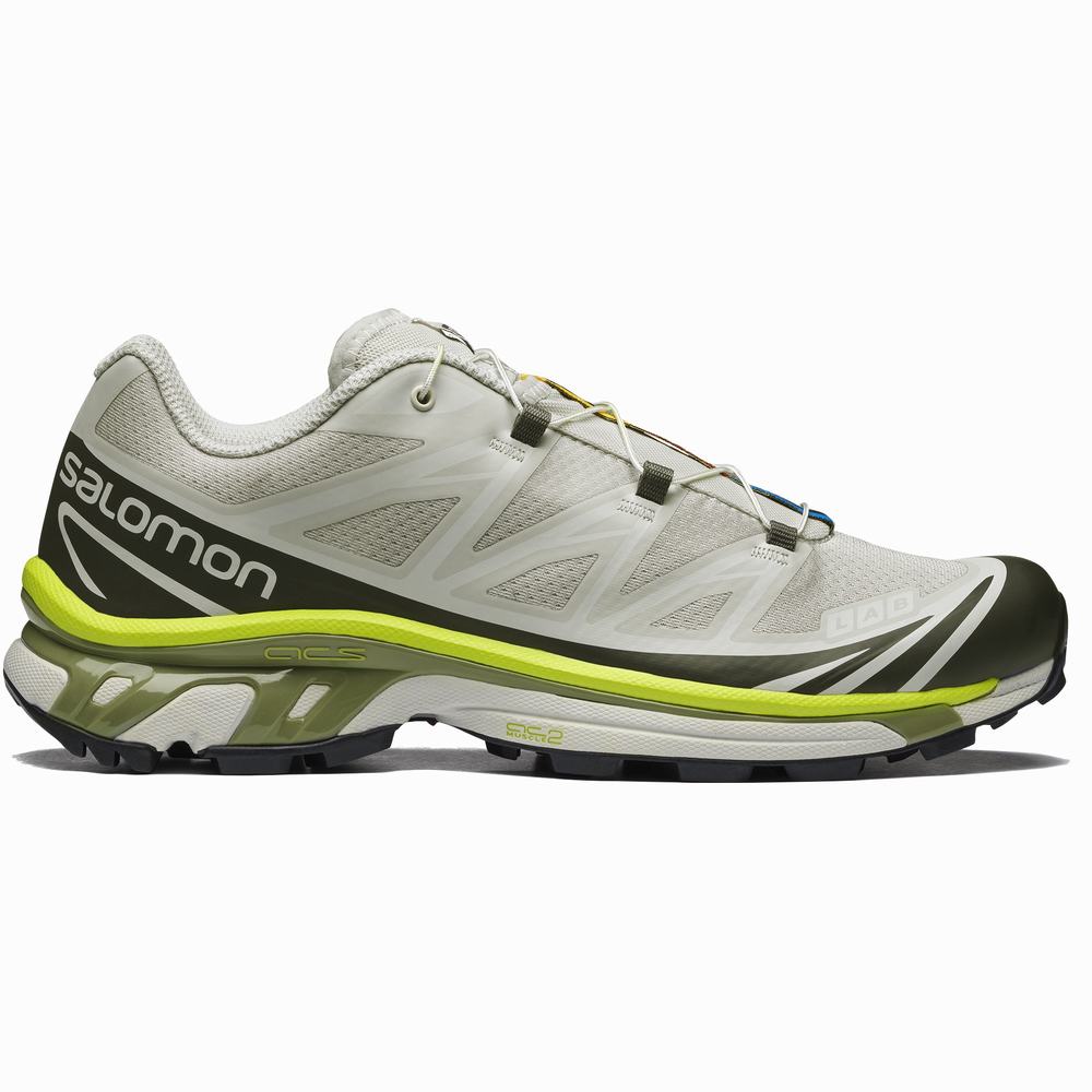 Salomon Xt-6 Spor Ayakkabı Kadın Gri Yeşil | Türkiye-2596018